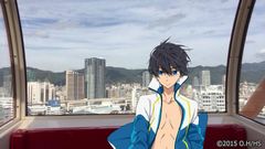 モザイク大観覧車×「映画 ハイ☆スピード！― Free! Starting Days ―」寒い冬をアツくする！ファン待望！映画公開記念　遙、真琴、旭、郁弥　放課後ARツーショット キャンペーン