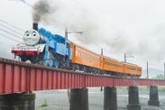 蒸気機関車の「きかんしゃトーマス号」2016年の運行スケジュール決定