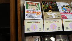 文庫年間売上ベスト100　書店展開の様子