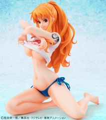 ワンピース「ナミ」が“水着に着替える瞬間”をフィギュア化！