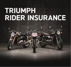 トライアンフ専用任意バイク保険の新ブランド「TRIUMPH RIDER INSURANCE」を販売開始