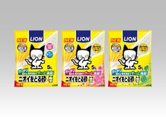 16年連続売上No.1(※1)　猫のオシッコやウンチを強力に消臭し、しっかりと固める鉱物タイプの『ニオイをとる砂』改良新発売