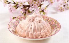 東京會舘 人気スイーツに期間限定で“桜”フレーバーが登場「マロンシャンテリー さくら」発売