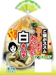 シリーズ初「ご飯がススム 白キムチ」5月1日新発売！スープまでおいしい、さっぱりとした味わいの一品