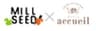 ミルシード×アクイーユのロゴ