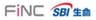 SBI生命保険株式会社、株式会社FiNCのロゴ