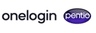 OneLogin, Inc.、ペンティオ株式会社のロゴ