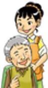 NPO法人ひとり暮らし高齢者の笑顔をつくる会のロゴ