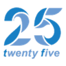  株式会社25(トゥエンティファイブ)のロゴ