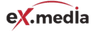 株式会社 eX.mediaのロゴ