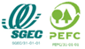 SGEC/PEFCジャパンのロゴ