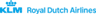 KLMオランダ航空のロゴ