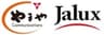 株式会社やまやコミュニケーションズ、株式会社JALUXのロゴ