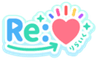 Re:♡【りらいく】プロジェクト／合同会社ほっこりらいふのロゴ
