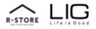 株式会社アールストア、株式会社LIGのロゴ