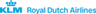 KLMオランダ航空のロゴ