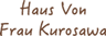株式会社CrystalDrop HausVonFrauKurosawaのロゴ