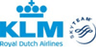 KLMオランダ航空のロゴ