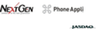 株式会社ネクストジェン、株式会社Phone Appliのロゴ