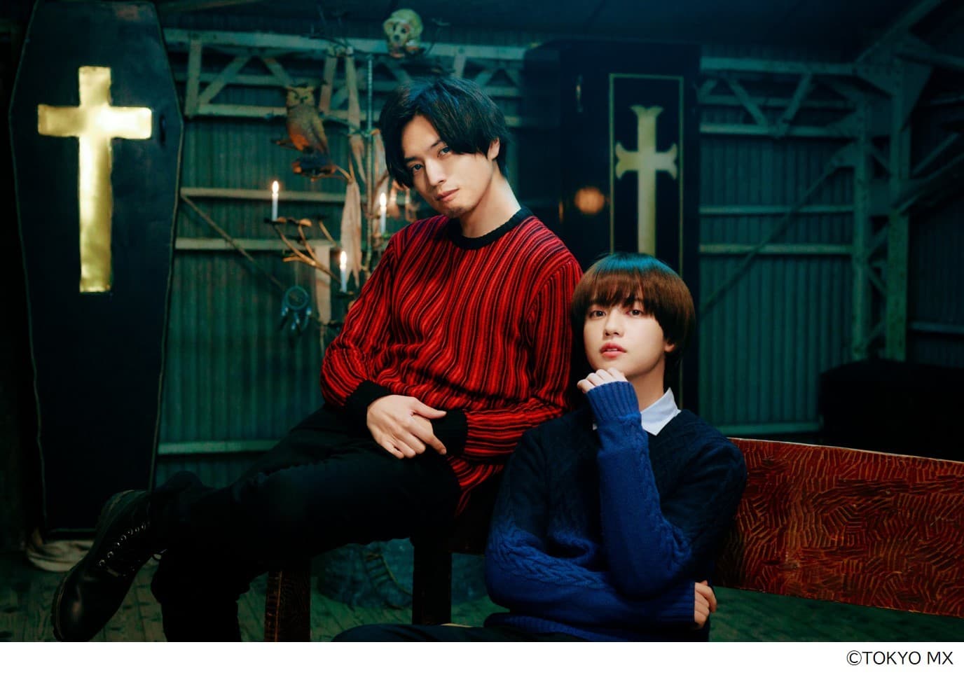 コロナ禍で密かに繰り広げられていた心優しき吸血鬼たちによる 異色のオリジナルストーリー！！ 『青きヴァンパイアの悩み』 2021年2月8日(月)桐山漣＆ゆうたろうのW主演でスタート！ ヴァンパイアが見たニューノーマルとは・・・