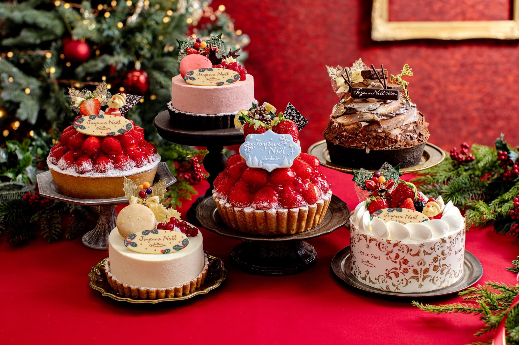 【ラ・メゾン】 2025年クリスマスケーキ予約スタート！
