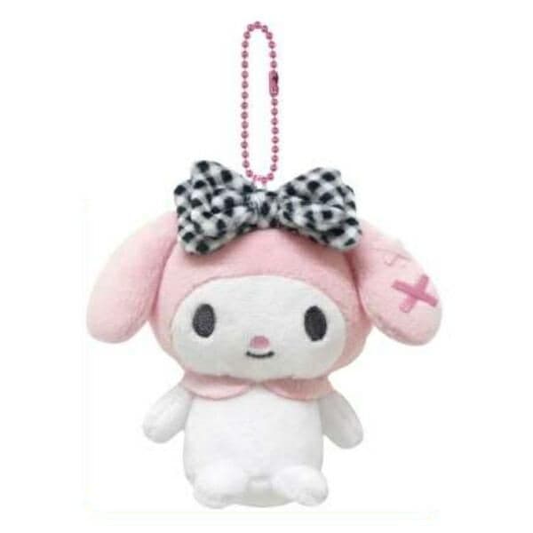 マイメロとクロミがお揃いのギンガムリボンを付けた仲良しシリーズ。お友達とつけてもっと仲良くなれるかも！！？[予約受付開始]