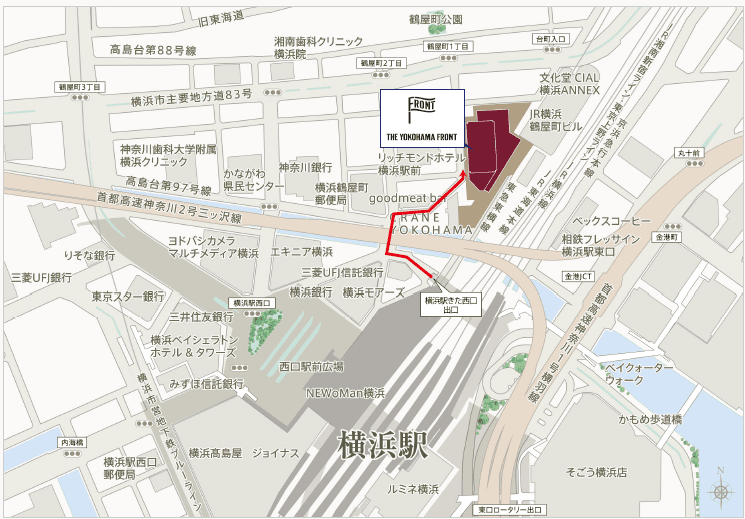 ＴＨＥ ＹＯＫＯＨＡＭＡ ＦＲＯＮＴ プレス向け説明会および内覧会 ご案内