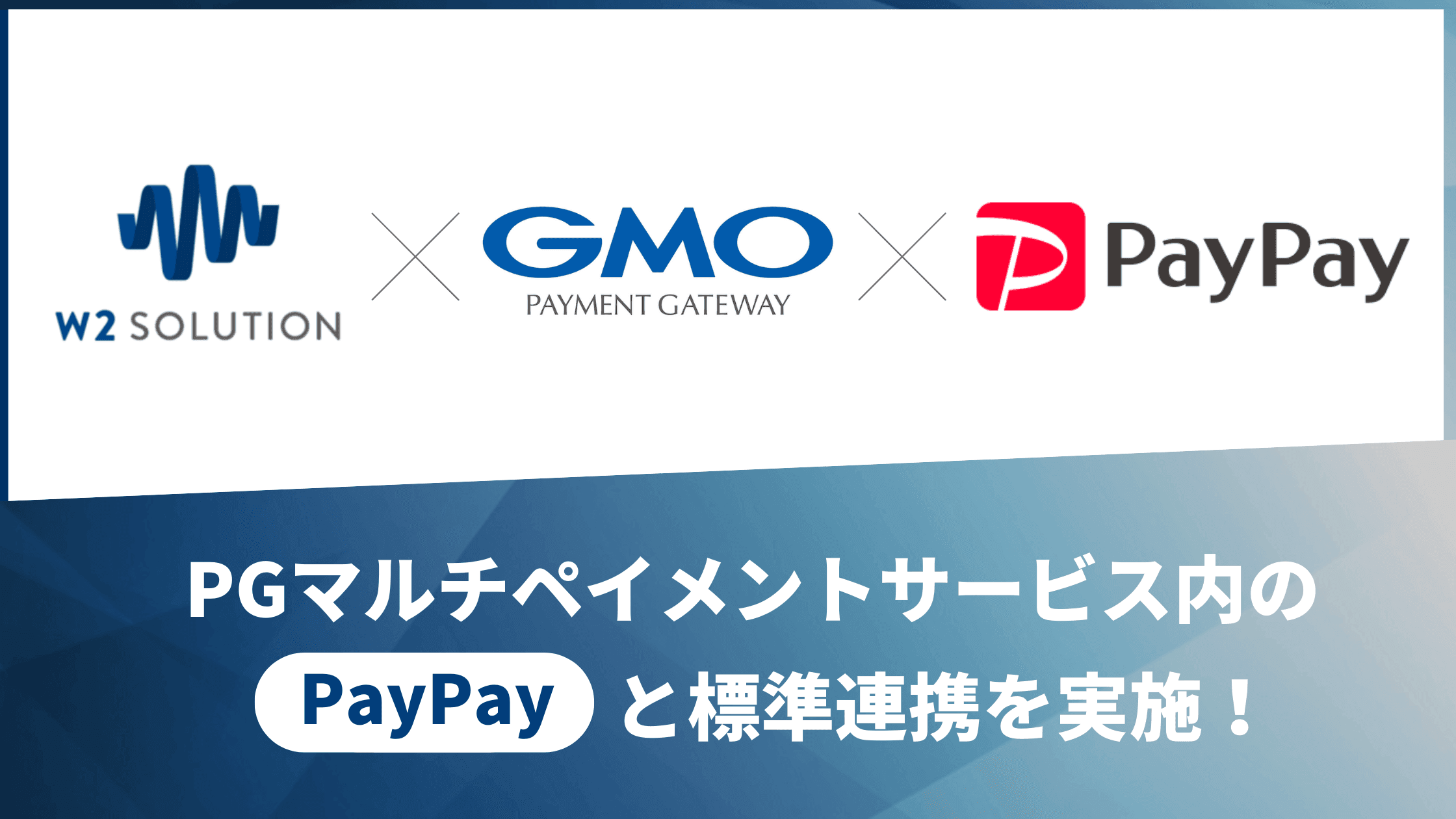 オンライン決済「PayPay」を リピートPLUSおよびw2Commerceに標準実装！