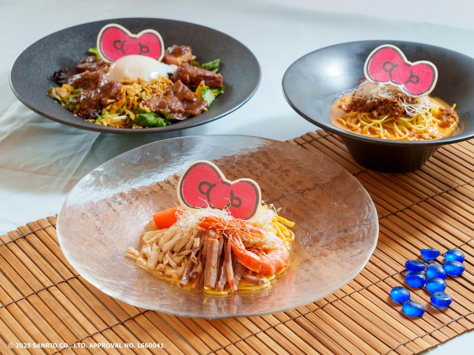 淡路島西海岸「HELLO KITTY SMILE」暑い夏に食欲そそる『本格冷麺』４種が6月1日より登場！