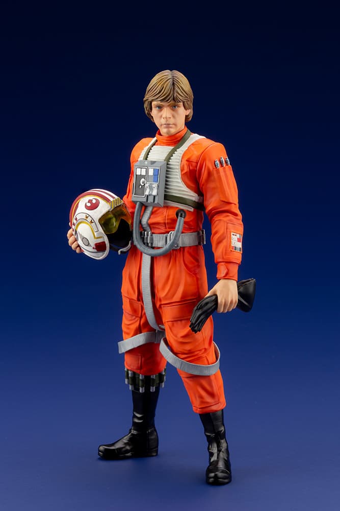 ARTFX+シリーズに主人公ルーク・スカイウォーカーのパイロット姿が初登場！ ヘルメットとグローブの装着姿への差し替えも可能