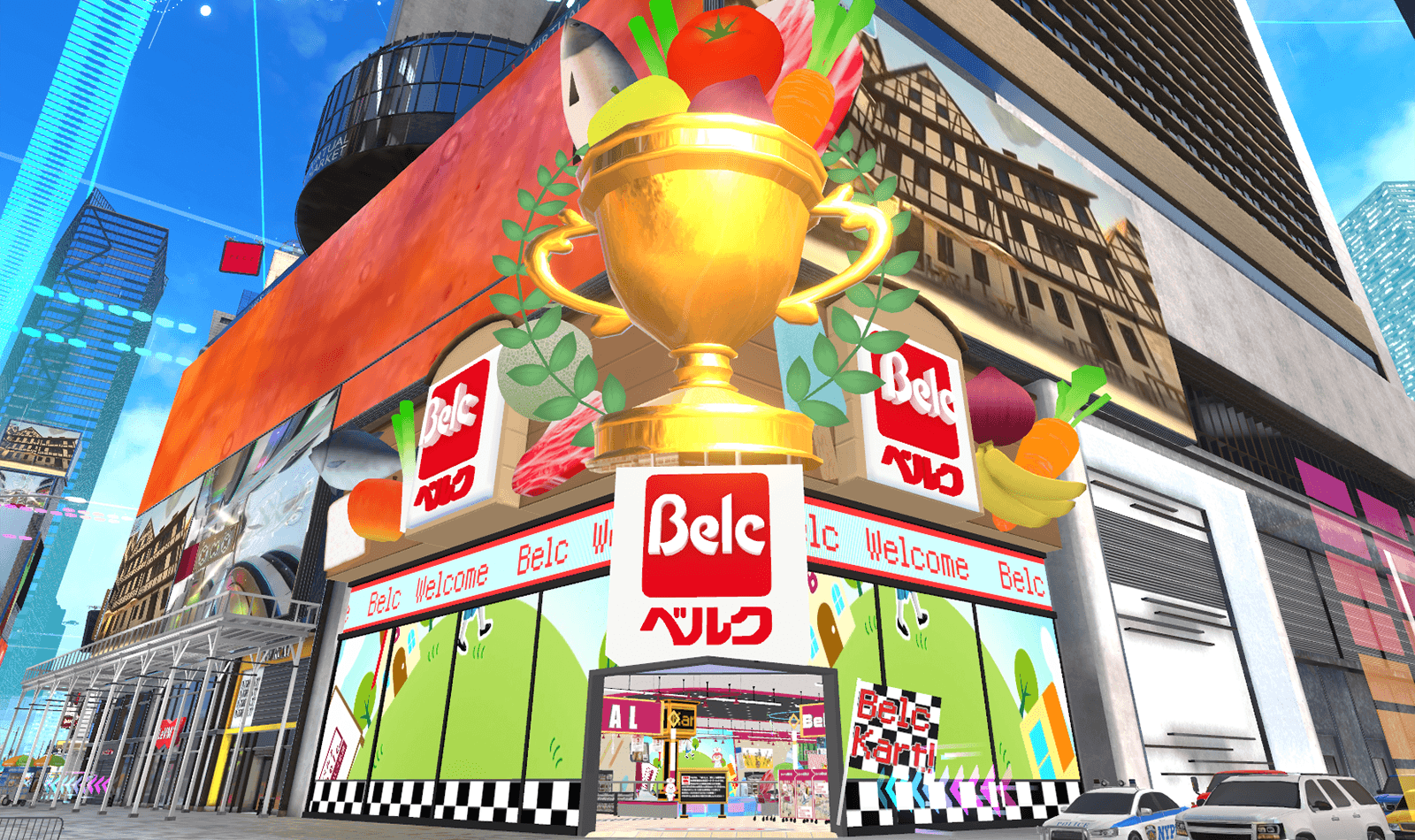 ベルクがメタバース事業に進出！ 食品スーパーマーケットとして初めて 『バーチャルマーケット2022 Summer』へ出展