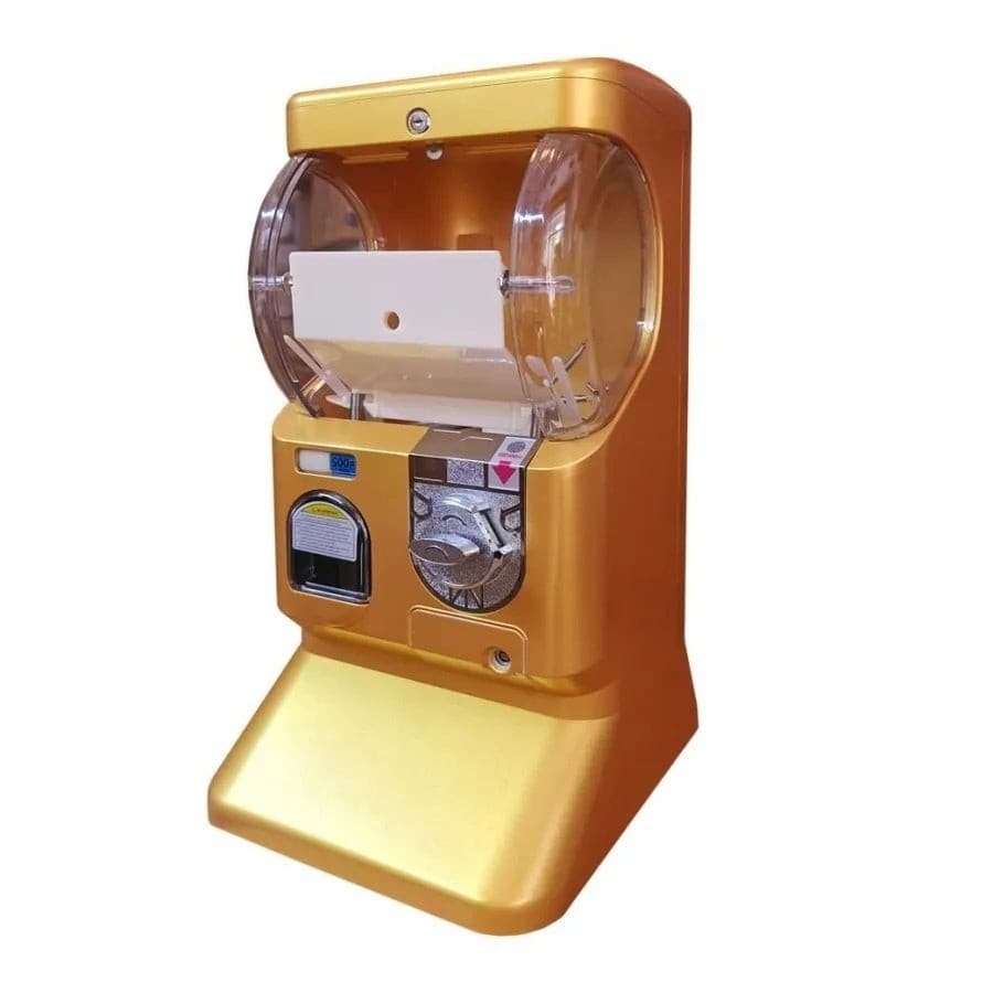 金色の「トイカプセルマシン」販売開始！