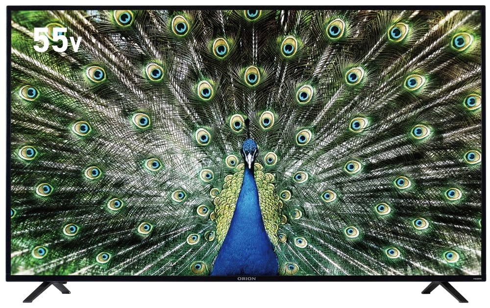 圧倒的な臨場感と映像美を実現　 ORION 地上デジタル/BS・110度CS  4K対応液晶テレビ2機種を発売