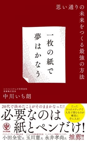 必要なのは紙とペンだけ！20代に描いた夢を叶えた現役経営者の実践法