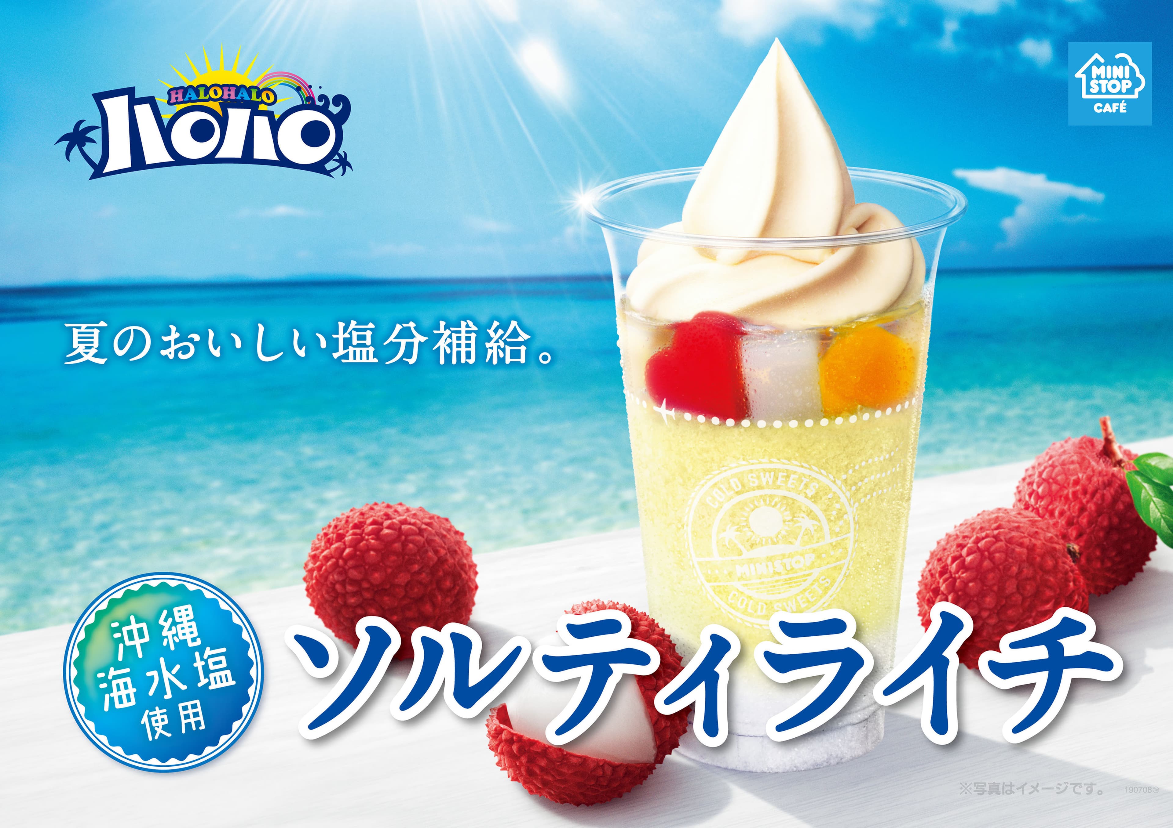～夏のおいしい塩分補給～ 「ハロハロ ソルティライチ」 ６/２１（金）より発売