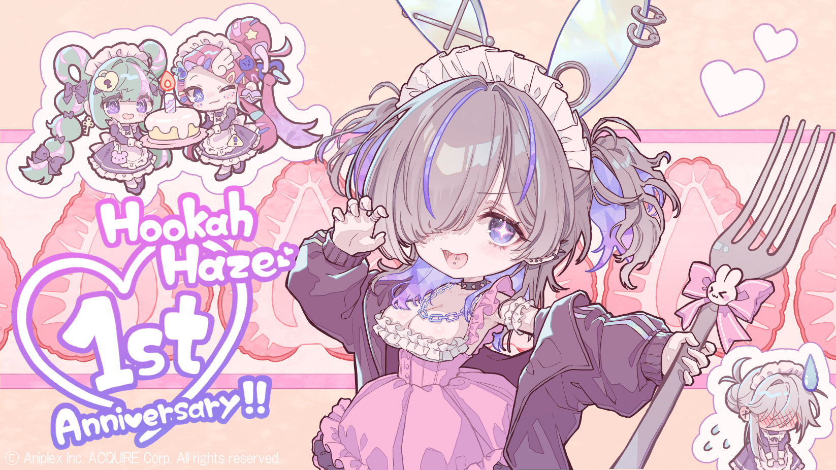 シーシャ（水たばこ）が紡ぐヒューマンドラマアドベンチャー 『Hookah Haze』 開店1周年を記念したイラストを公開！ 