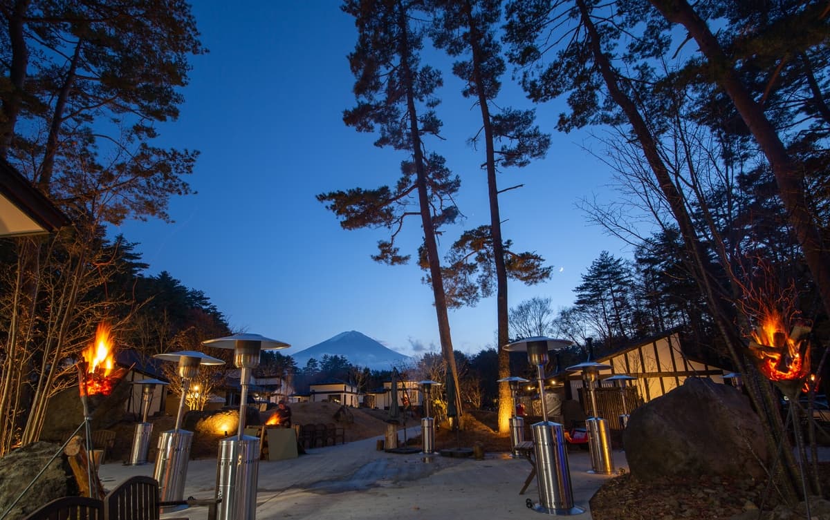 宿泊者限定　月に一度の「満月Bar」開催～焚火を囲んで月夜を楽しむ満月Bar～