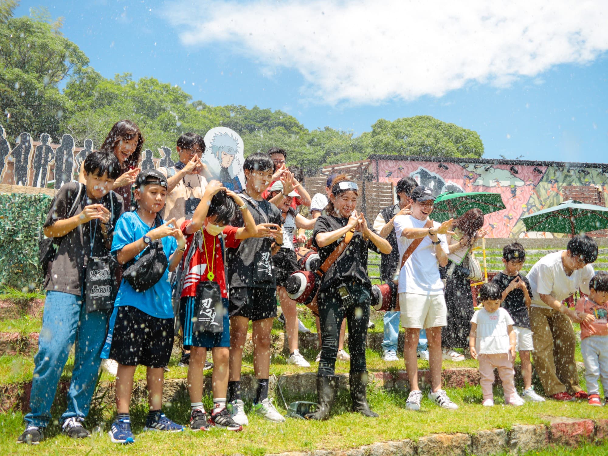 2025年は“びしょ濡れ夏休み！” 「NARUTO＆BORUTO 忍里」真夏の大水遁祭2025 第1弾『発動させろ！～水遁・水龍弾の術～』 7月12日（土）より期間限定で開催