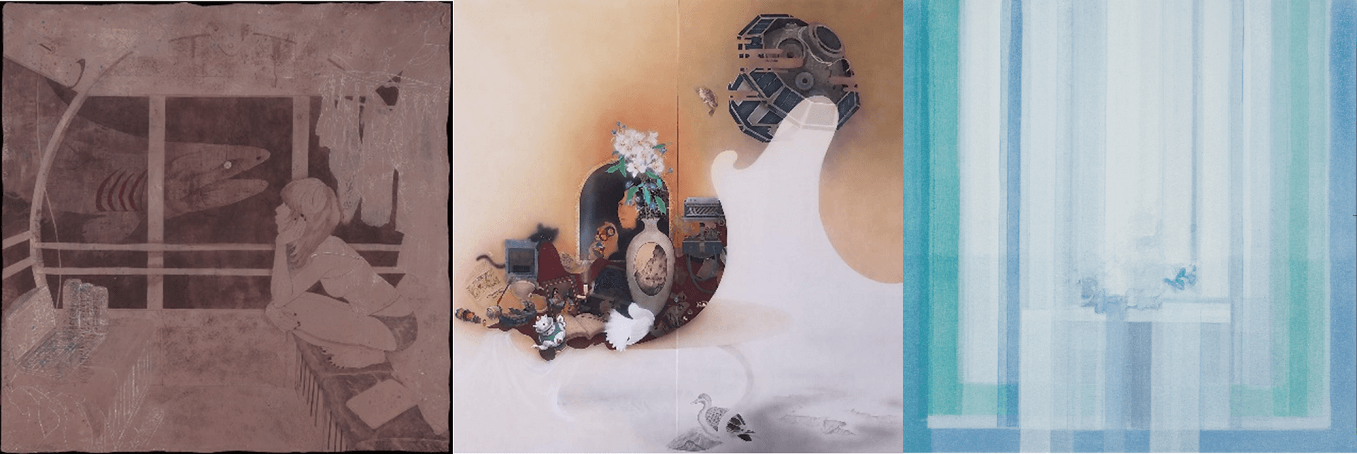 京セラギャラリー2024年春季特別展 「心地の良い場所 ―京都 日本画新展入賞者展―小谷光/森萌衣/山部杏奈」の開催