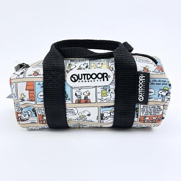 またも続編。スヌーピーの世界観が楽しめるOUTDOORコラボ。ファン心くすぐるユニークなペンケースたちが勢ぞろい。