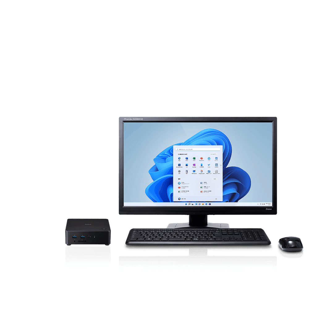 iiyama PCより、第12世代インテル® Core™ プロセッサー搭載 省スペース・省電力で多用途なミニPC 販売開始