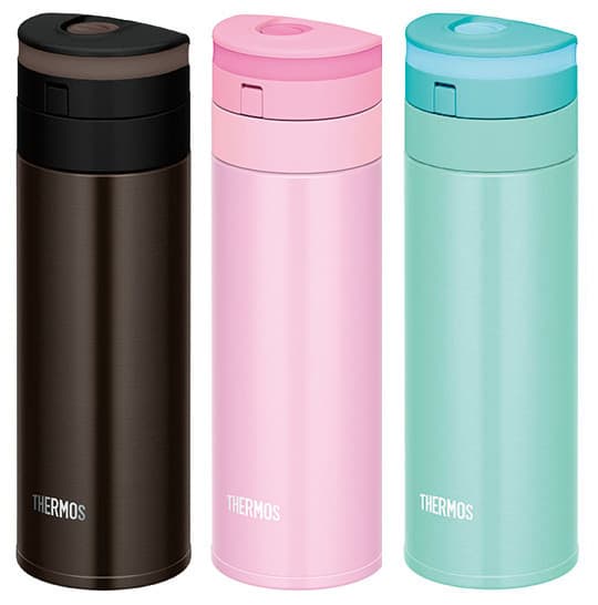 2017年秋冬新商品ご紹介 オートロック式ボタン構造で閉めると同時にロックがかかる！ 軽量スリムボディで、かばんにすっきりおさまる 人気のケータイマグに新色登場！