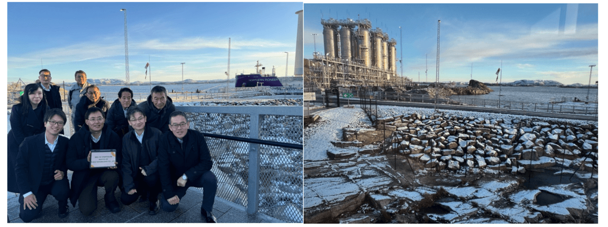 日本のエネルギー・海運企業がノルウェー・ベルゲンを視察　ー世界初の商用CCS“ Northern Lights ”と、当社製品が採用されるLCO₂輸送バリューチェーンを紹介ー