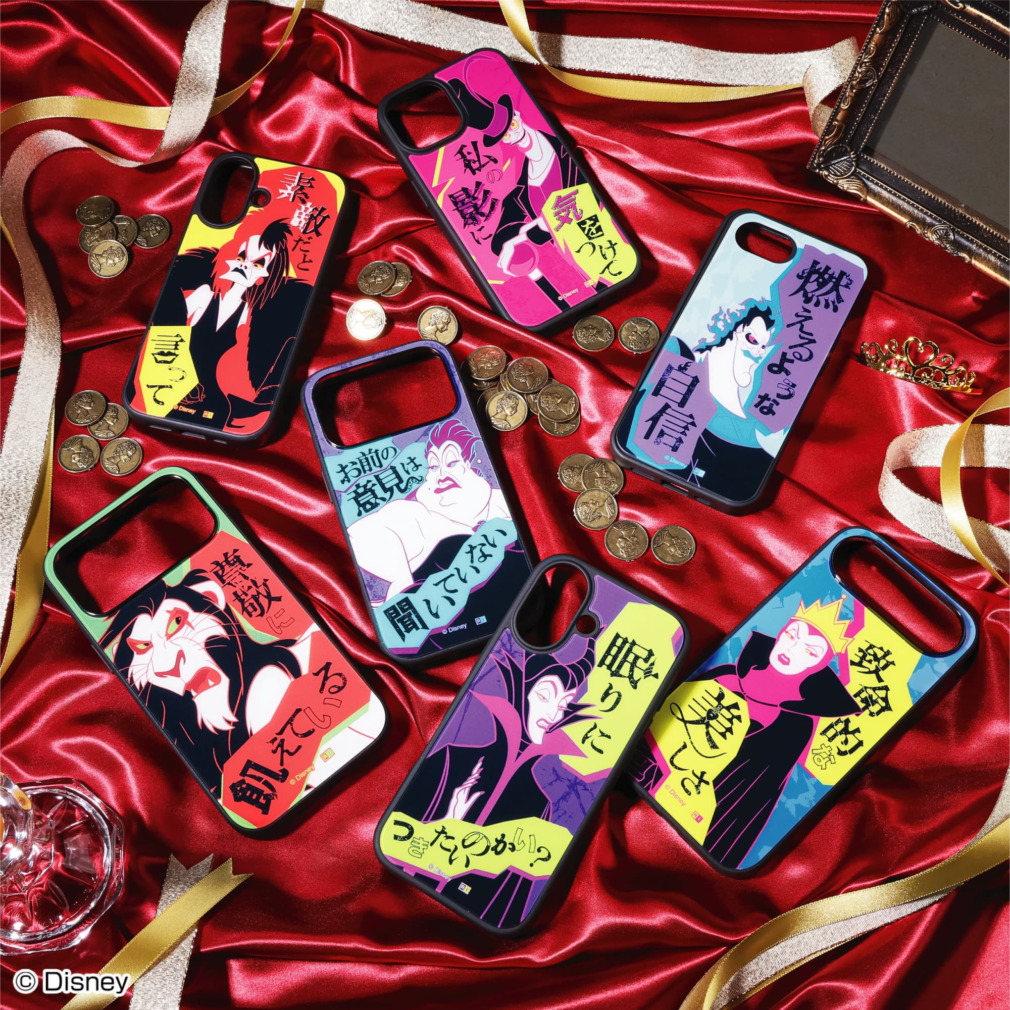 【イングレム】「ヴィランズ」スマホケース 新デザイン登場！【9月下旬より順次発売】