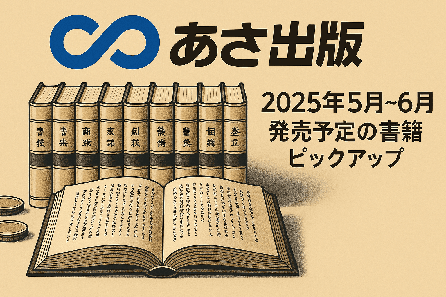 【善玉血液・言いかえ・志】あさ出版 2025年５月～6月発刊予定書籍ピックアップ