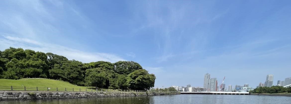 10/25～「舟から眺める浜離宮恩賜庭園」ウォーターズ竹芝から浜離宮恩賜庭園までのEV船を運航します！