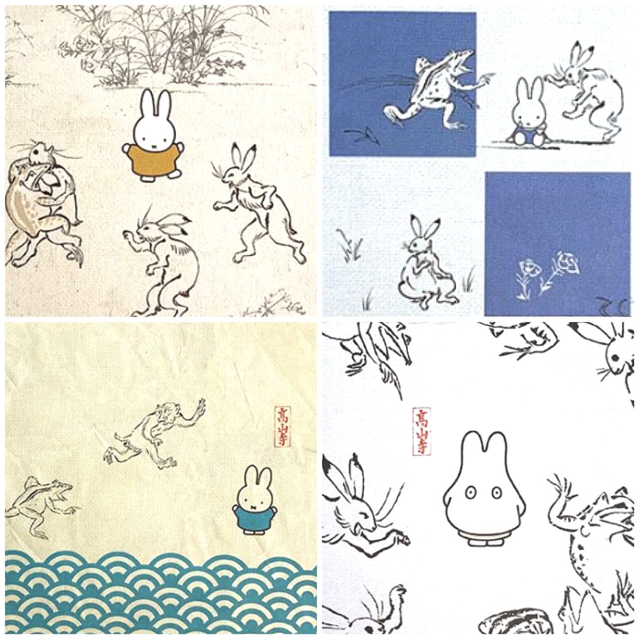 ミッフィ展で大人気を博した鳥獣戯画コラボをさらに仕入れ完了！斜め上におしゃれすぎるアイテムをご紹介♫
