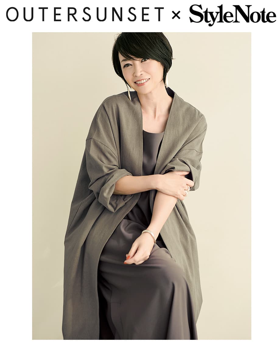 ベルメゾン 『Style Note』ブランド創立20周年記念 スペシャル企画  ＜第二弾＞ 辺見えみりディレクション ”OUTERSUNSET”とコラボ 3月25日より発売開始