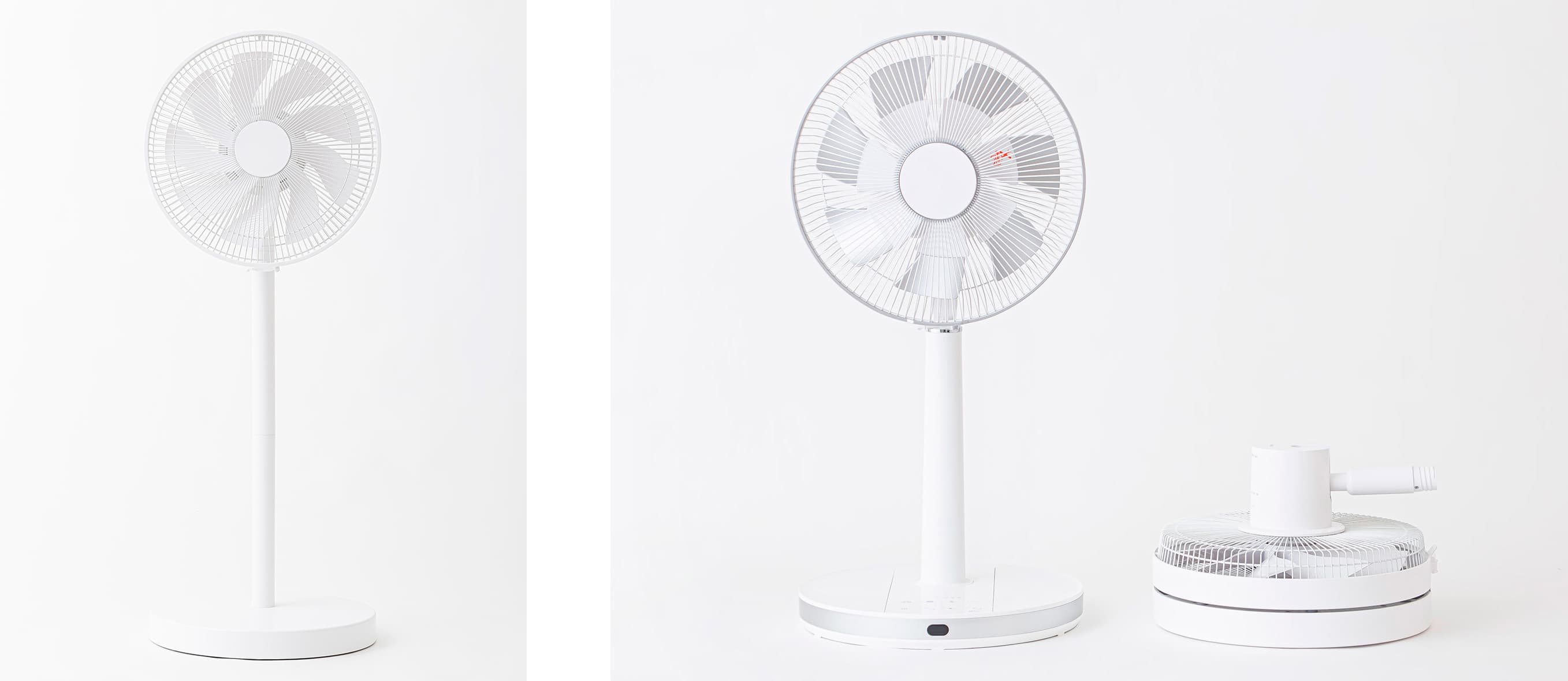 組み立てわずか4工程！ 従来品比 約1/3(※)の大きさに収納可能な扇風機 「DCモーター 30cmハイリビング扇風機 YHX-FGD30」を新発売