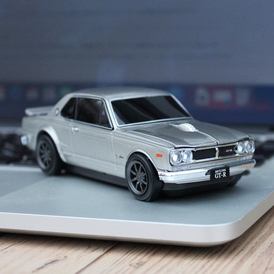 「日産スカイライン2000GT-R」のBluetooth機能搭載無線マウス 丹波屋栃木くらしっくで取り扱い開始